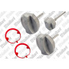 Vaillant Buttons Grey, Kit Of 3