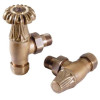 Kartell Nostalgia Angled Radiator Valves – Pair