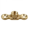 Brass Female Munsen Ring Backplate 10mm