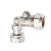 Angled Service Valve - 15mm x ½"