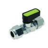 Mini Lever Gas Valve - 8mm