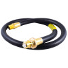 Straight Bayonet Cooker Hose - 1200mm