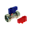 Straight Washing Machine Tap - 15mm x ¾"