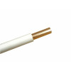 8mm White Plastic Coated Copper Pipe - 25m