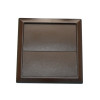 Square Flap Vent (Brown) -100mm