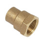 Solder Ring Female Coupling - 15mm x ½"