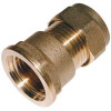 Compression Female Coupling - 10mm x 3/8"