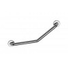 Croydex Stainless Steel Angled Grab Bar - Chrome