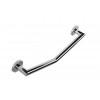 Croydex Stainless Steel Grab Bar Angled - Chrome