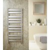 Redroom Azor 800mm x 500mm Chrome Towel Rail