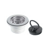 McAlpine Sink Waste No Overflow + Plug - 70mm Diameter