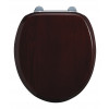 Burlington Standard Seat + Cover Mahogany