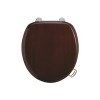 Burlington Soft Close Seat + Cover - Mahogany