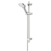 Bristan Evo Shower Rail Kit + Evo Shower Head & 2m Hose