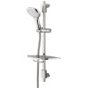 Bristan Evo Shower Rail Kit & Shelf + Evo 3 Function Shower Head