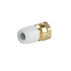 Hep2O Brass Female Coupling - 15mm x ½"