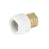 Hep2O Brass Female Coupling - 28mm x 1"