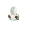 Hep2O Wall Plate Elbow - 15mm x ½"