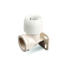 Hep2O Wall Plate Elbow - 22mm x ¾"