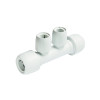 Hep2O 2 Port Manifold - 22mm x 15mm