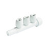 Hep2O 3 Port Closed Spigot Manifold - 22mm x 15mm