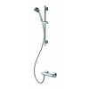 Aqualisa Midas 100 Exposed Shower Valve + Shower Rail Kit - Chrome