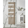 Redroom Omnia 1161mm x 496mm Quartz Beige Towel Rail - Right Hand