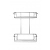 Croydex Stainless Steel Two Tier Shower Basket