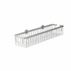 Croydex Slimline Aluminium Long Shower Basket