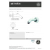 Methven Wall Mounted Shower Arm (148mm)