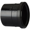 Polypipe Single Pipe Coupling (Black) - 82mm