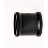 Davant Double Pipe Slip Coupling (Black) - 110mm