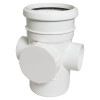 Floplast Access Coupling (White) - 110mm