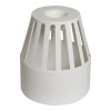 Floplast Open Vent Terminal (White) - 110mm