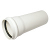 Floplast Single Socket Soil Pipe (White) - 110mm x 3m