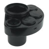 Floplast Open Boss Manifold (Black) - 110mm