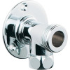 Aqua Backplate Elbows Suitable For Bar Showers (Pair)