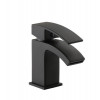 Kartell Fiuto Nero Mono Basin Mixer + Clicker Waste - Matt Black