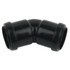 Davant Pushfit 45° Elbow (Black) - 40mm