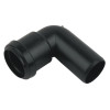 Davant Pushfit 90° Conversion Elbow (Black) - 40mm