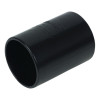 Davant ABS Solvent Weld Straight Coupling (Black) - 40mm