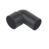 Davant ABS Solvent Weld 90° Conversion Elbow (Black) - 50mm