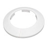 Plastic Pipe Shroud (White) x 1 - 110mm