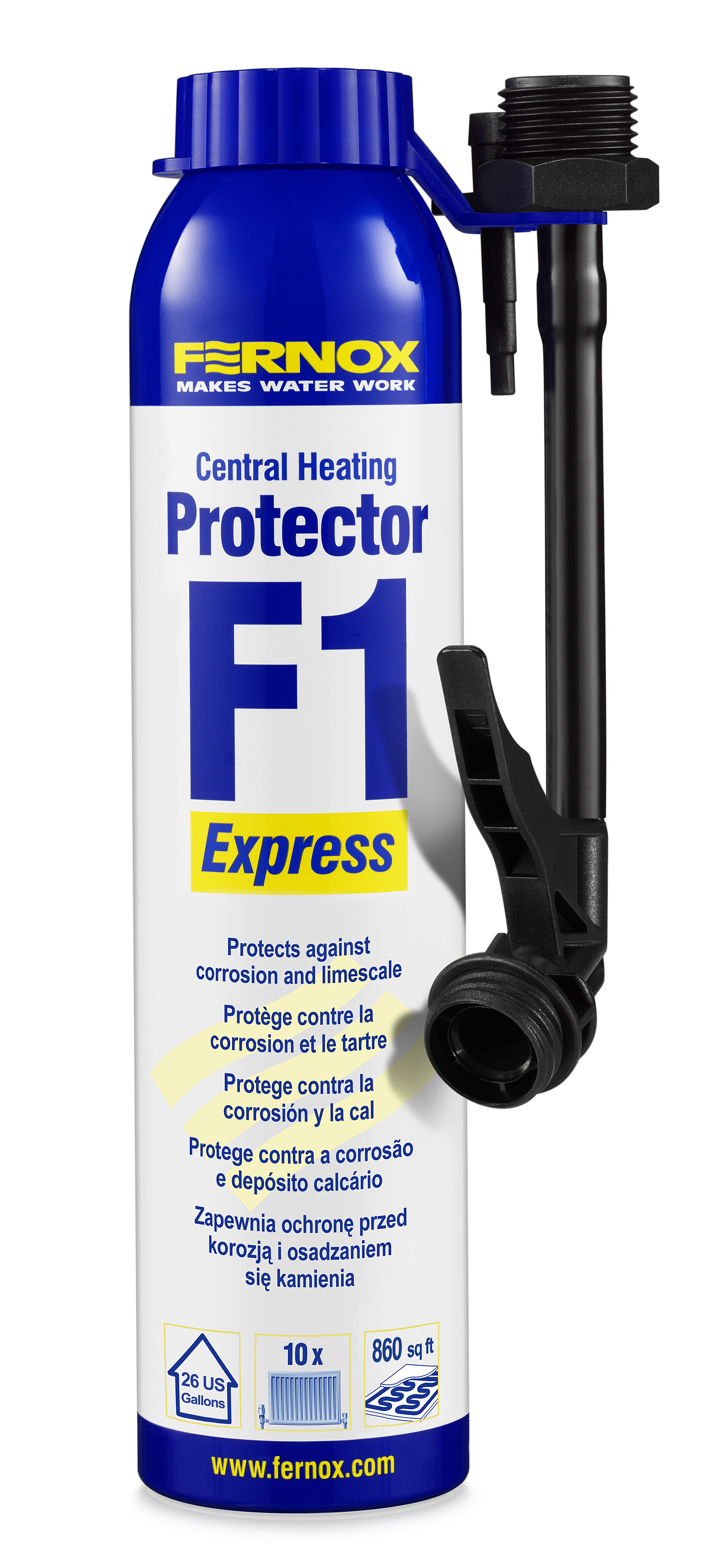 Tap-in - Fernox F1 Express Central Heating Protector - 400ml