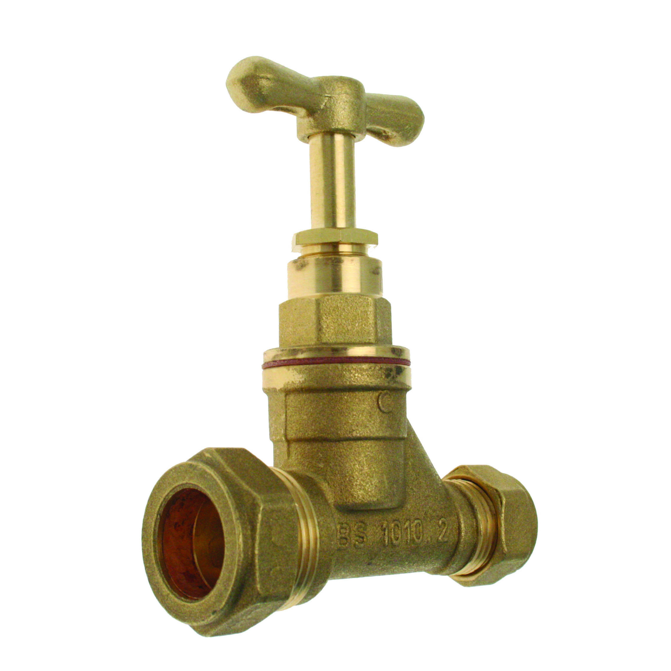 Tap-in - Brass Stopcock - 20mm x 15mm | Tap-in.com