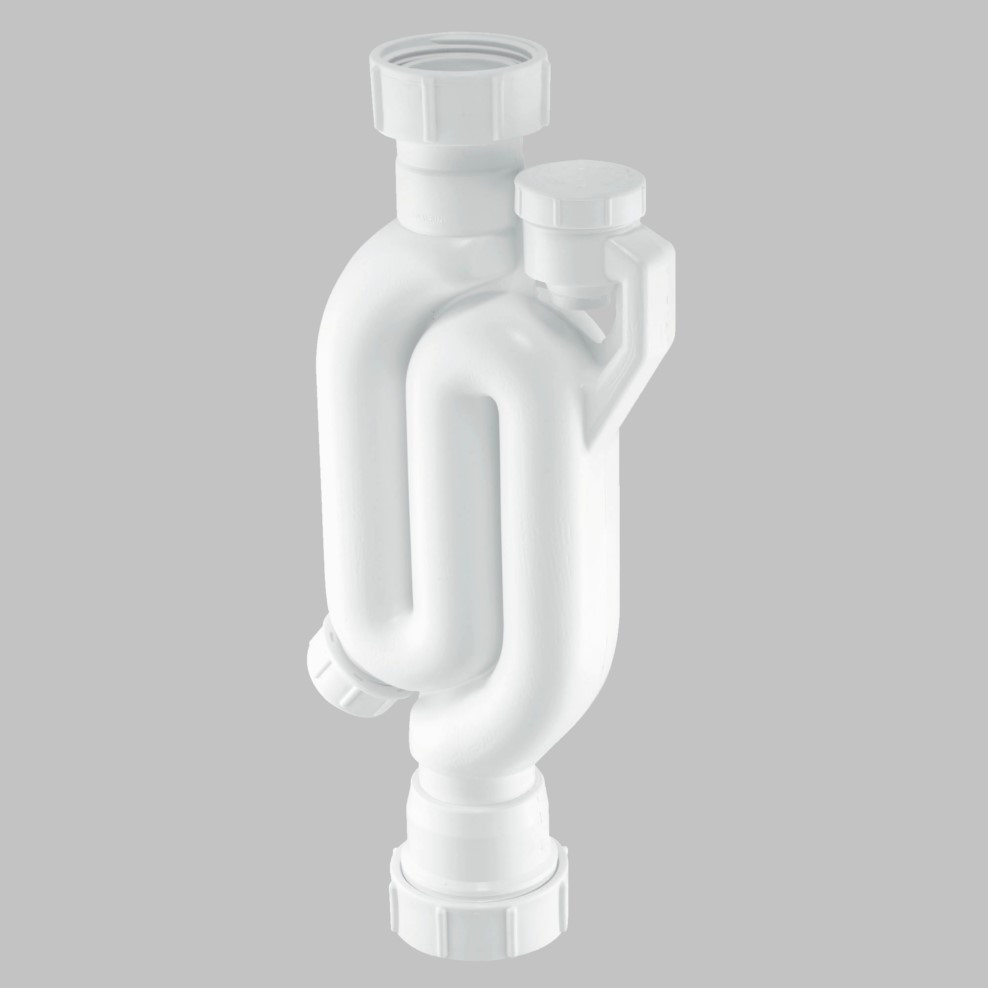 McAlpine AntiSyphon Straight Through Pedestal Trap 32mm